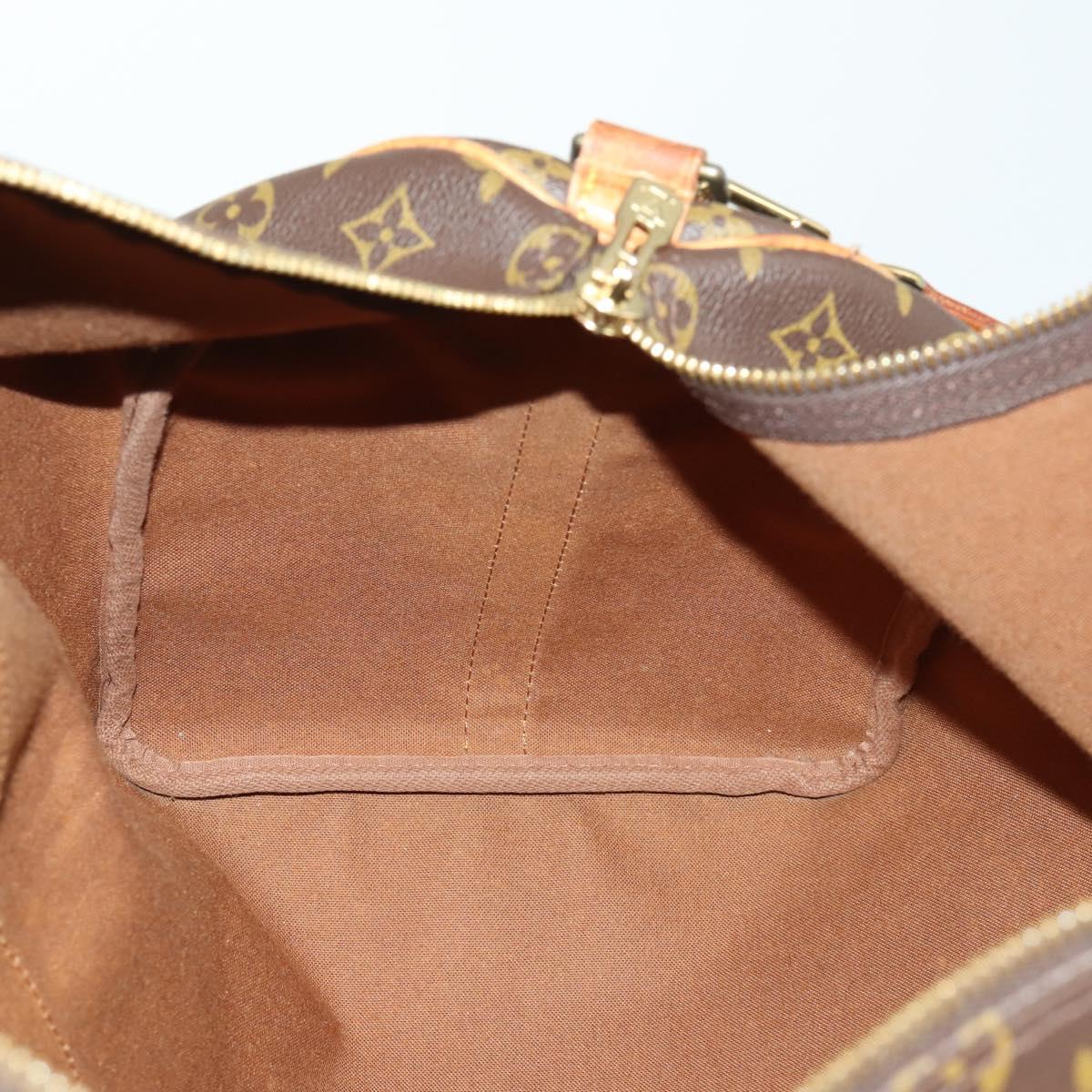 LOUIS VUITTON Monogram Keepall Bandouliere 50 Boston Bag M41416 LV Auth 158083