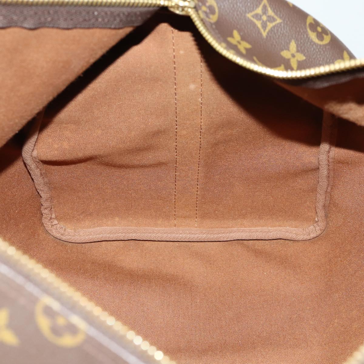 LOUIS VUITTON Monogram Keepall Bandouliere 50 Boston Bag M41416 LV Auth 158083