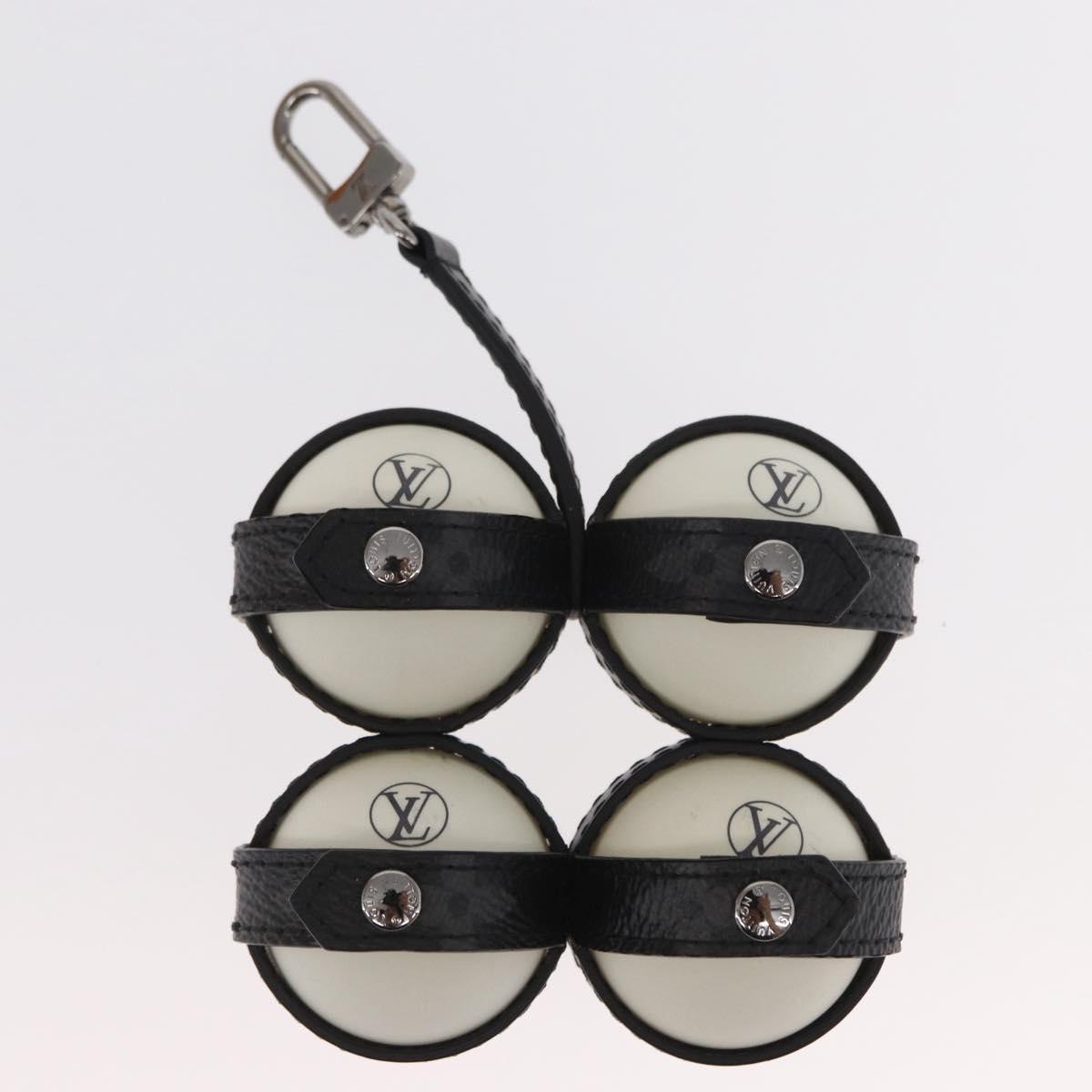 LOUIS VUITTON Monogram Eclipse Set Ping Pong James Club Case LV Auth 158098SM