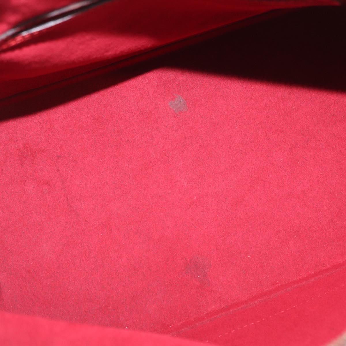 LOUIS VUITTON Epi Alma Hand Bag Castilian Red M52147 LV Auth 158108