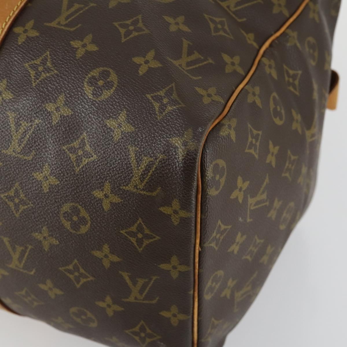 LOUIS VUITTON Monogram Sac Souple 45 Boston Bag M41624 LV Auth 158145