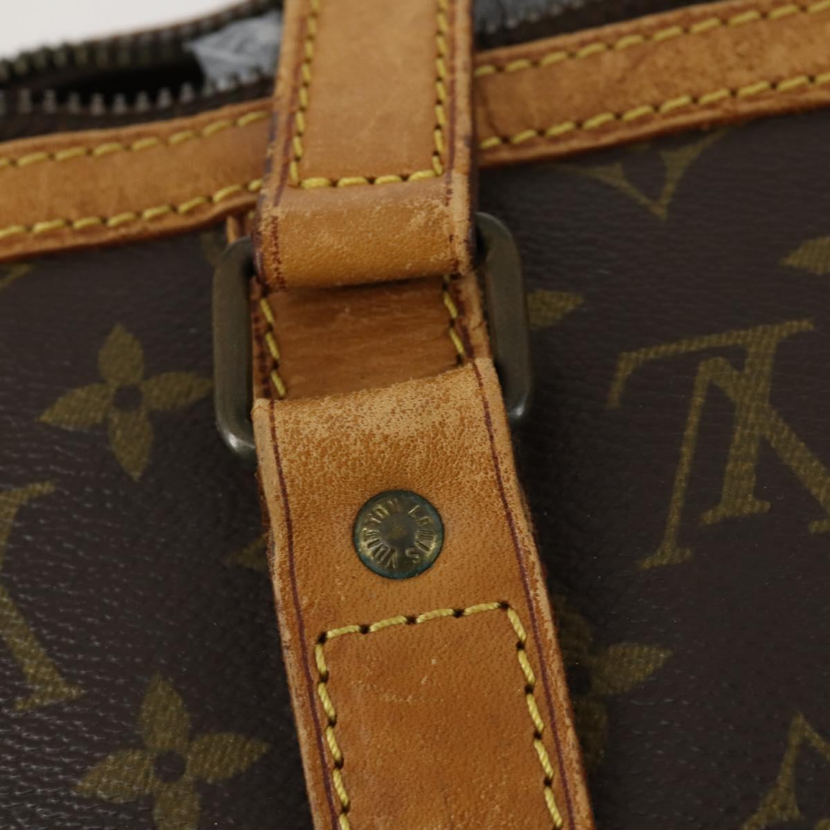 LOUIS VUITTON Monogram Sac Souple 45 Boston Bag M41624 LV Auth 158145
