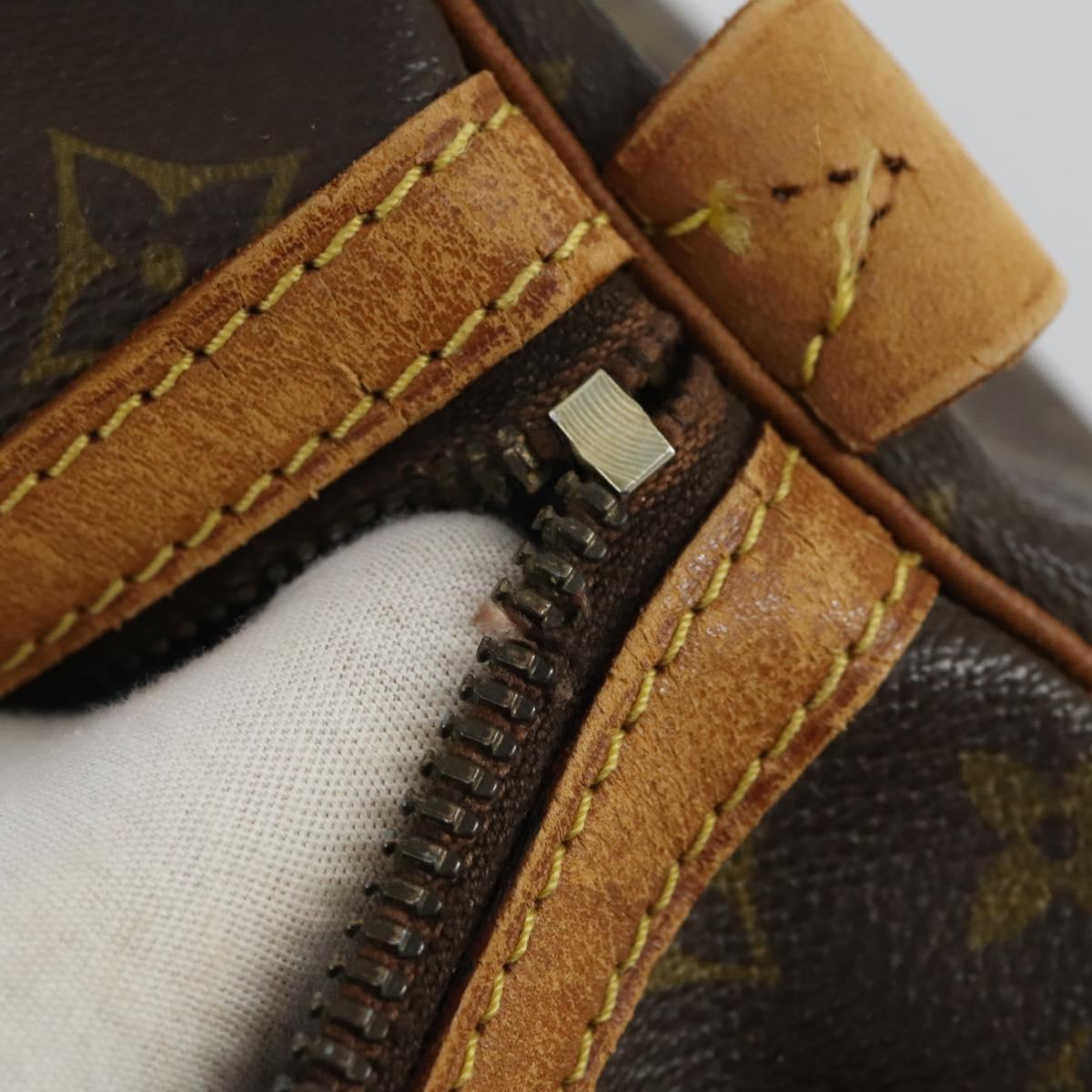 LOUIS VUITTON Monogram Sac Souple 45 Boston Bag M41624 LV Auth 158145