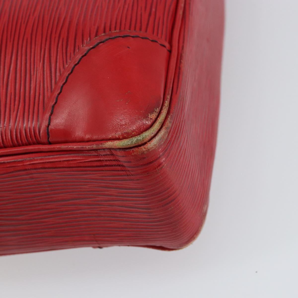 LOUIS VUITTON Epi Porte Documents Voyage Business Bag Red M54477 LV Auth 158150