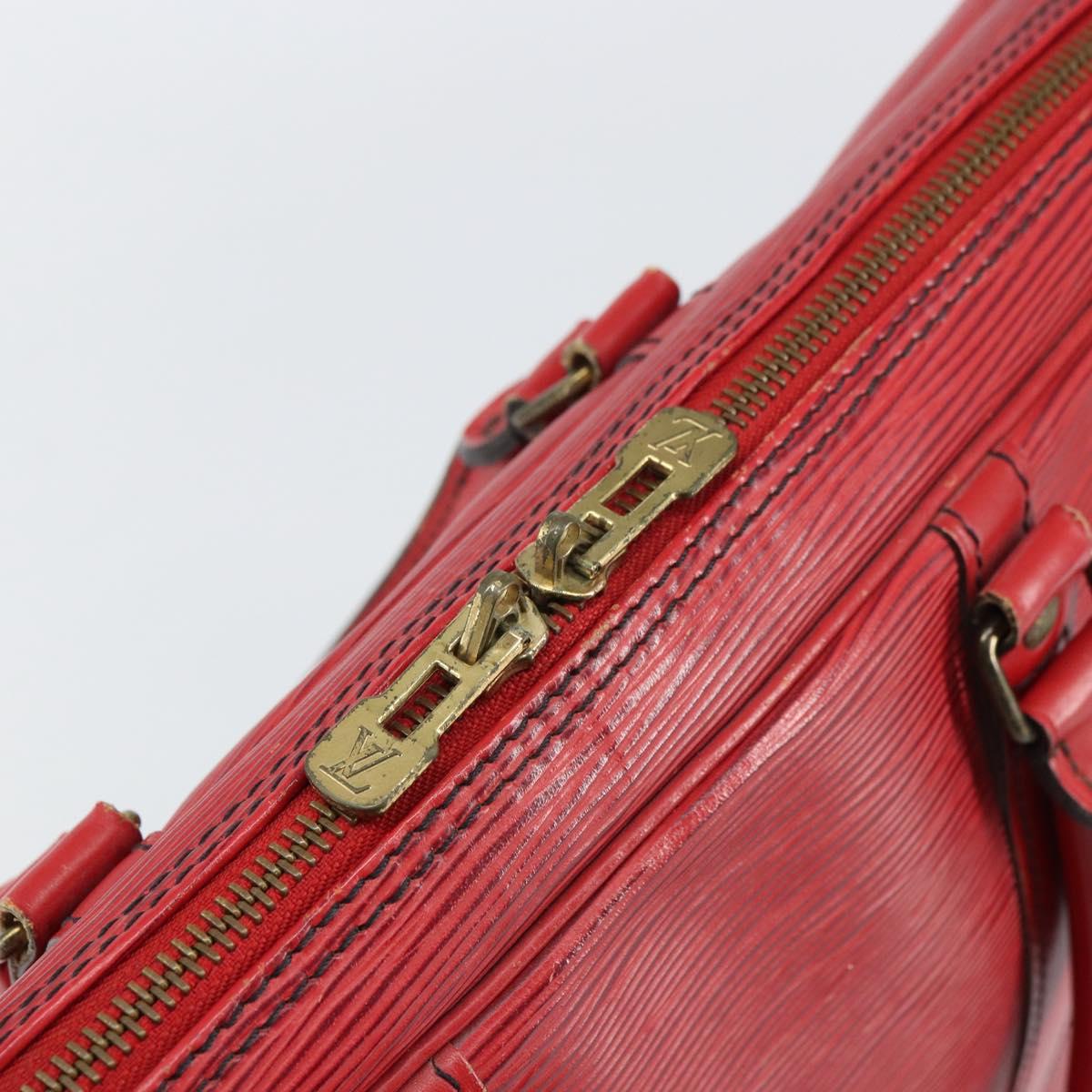 LOUIS VUITTON Epi Porte Documents Voyage Business Bag Red M54477 LV Auth 158150