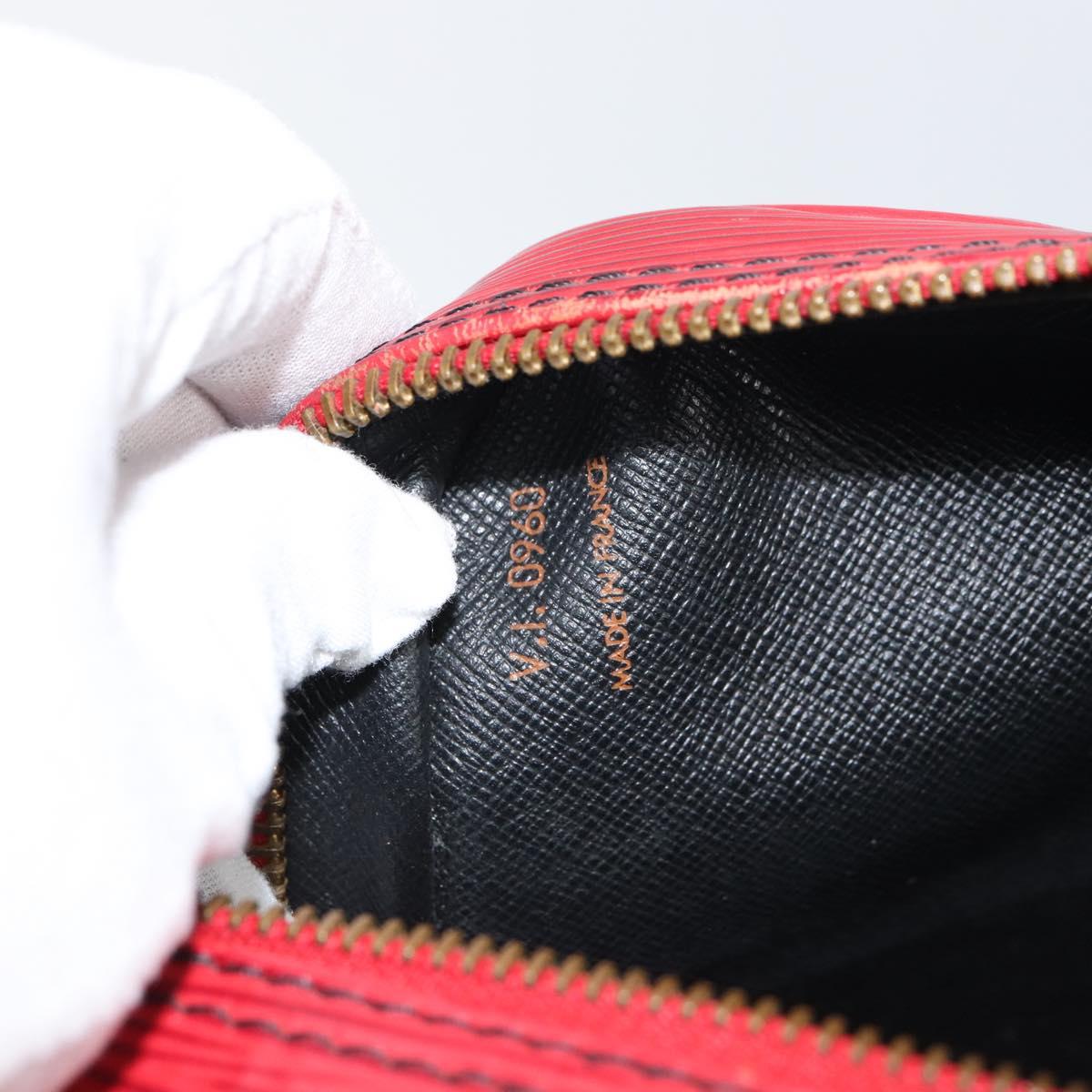 LOUIS VUITTON Epi Porte Documents Voyage Business Bag Red M54477 LV Auth 158150