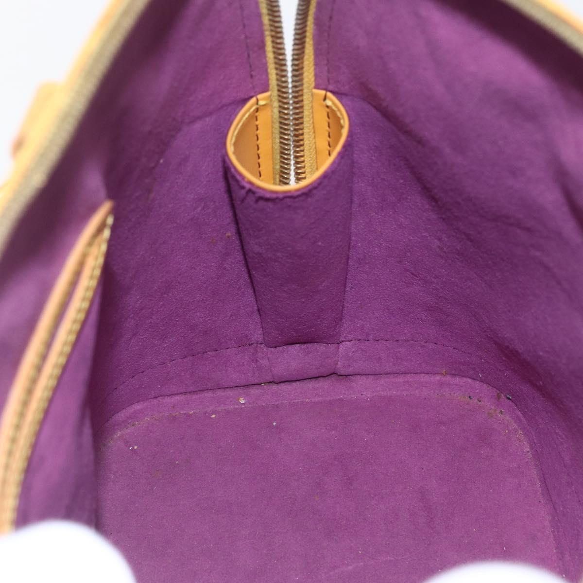 LOUIS VUITTON Epi Alma Hand Bag Yellow M52149 LV Auth 158164
