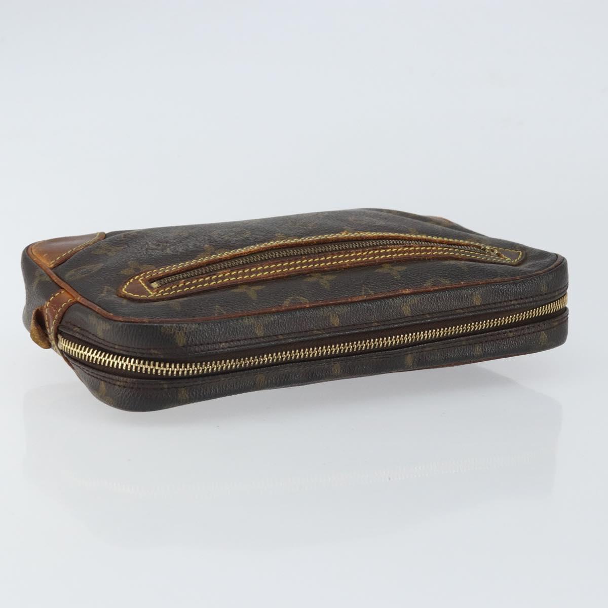 LOUIS VUITTON Monogram Marly Dragonne GM Clutch Bag M51825 LV Auth 158206