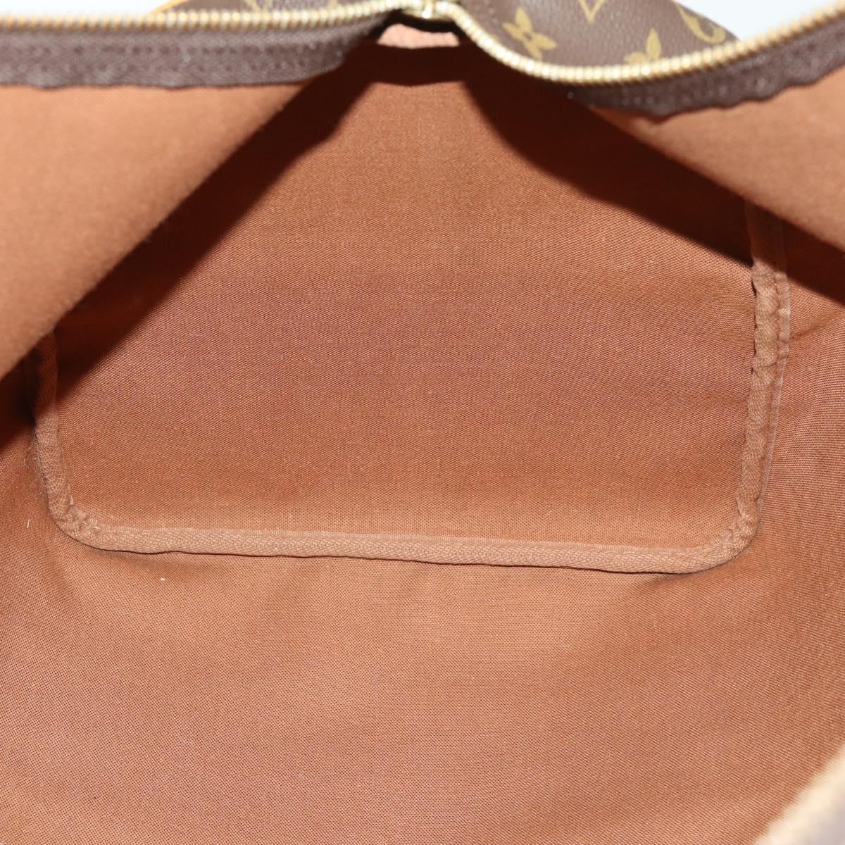 LOUIS VUITTON Monogram Keepall 55 Boston Bag M41424 LV Auth 158207