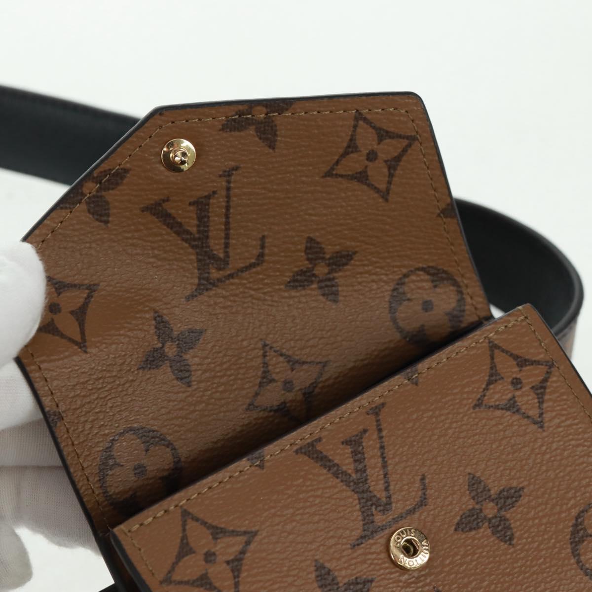 LOUIS VUITTON Monogram Reverse Ceinture Daily Multi-Pocket Pouch LV 158211SAM