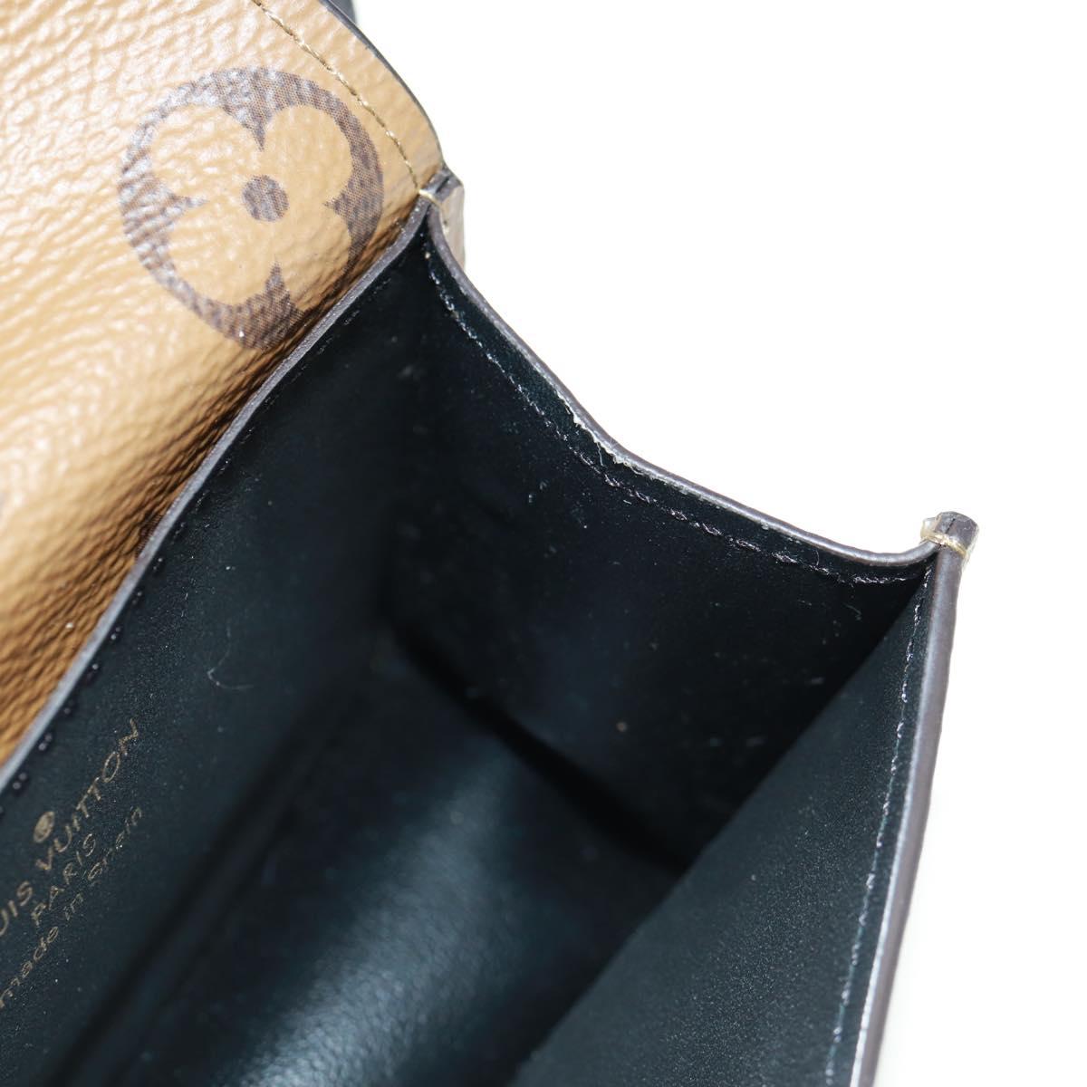LOUIS VUITTON Monogram Reverse Ceinture Daily Multi-Pocket Pouch LV 158211SAM