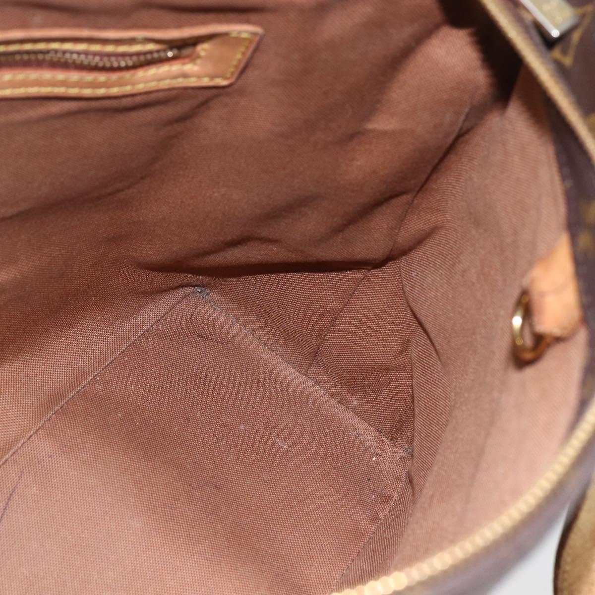 LOUIS VUITTON Monogram Cabas Piano Tote Bag M51148 LV Auth 158232