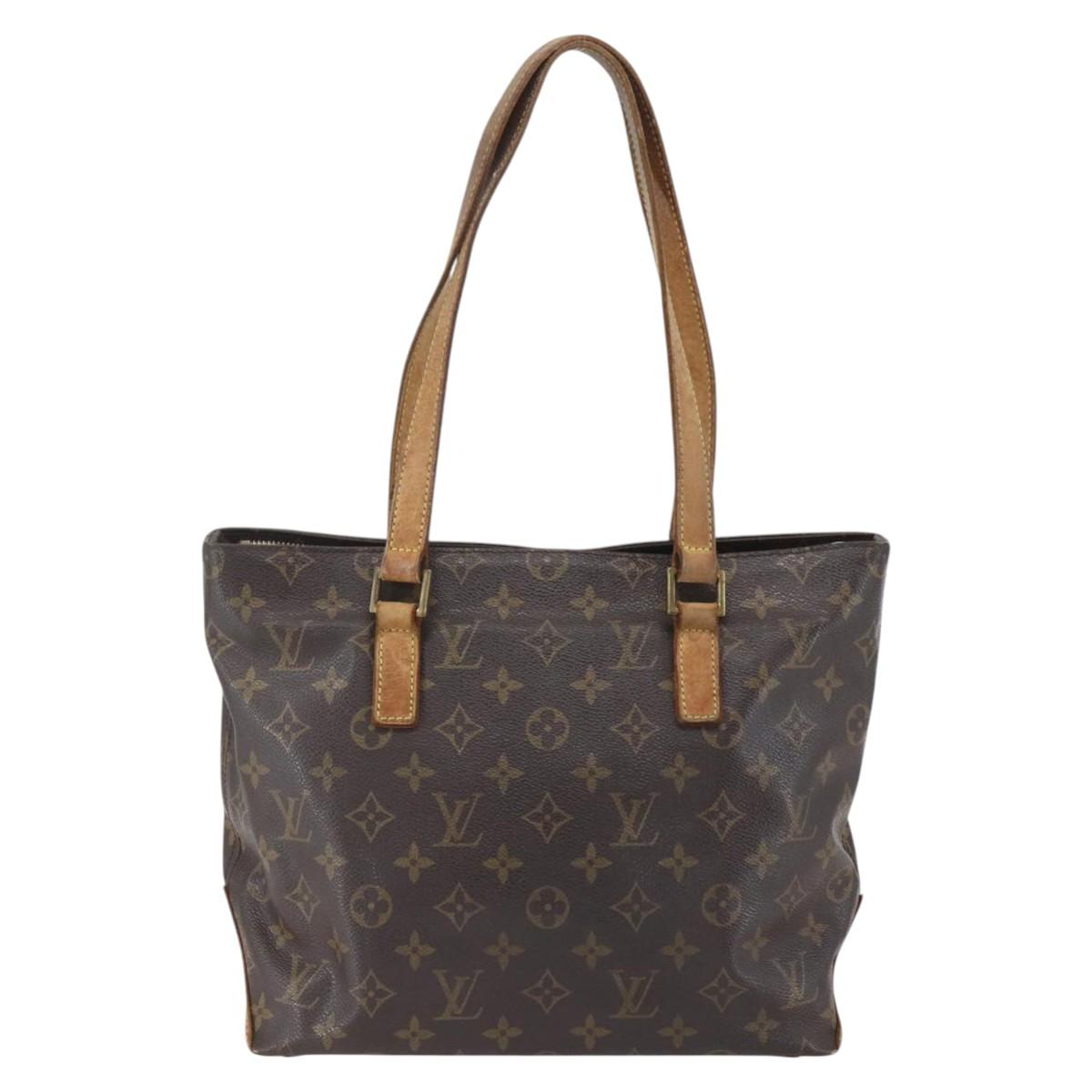 LOUIS VUITTON Monogram Cabas Piano Tote Bag M51148 LV Auth 158232