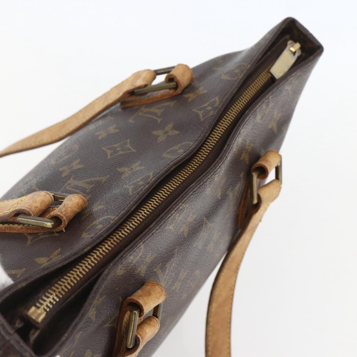 LOUIS VUITTON Monogram Cabas Piano Tote Bag M51148 LV Auth 158232