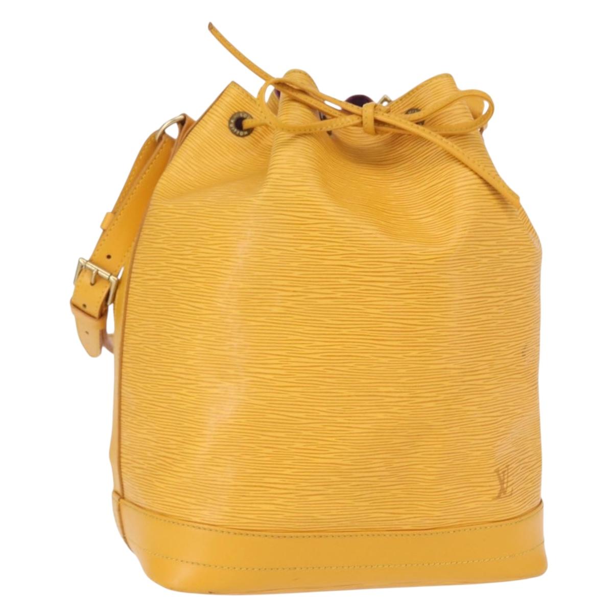 LOUIS VUITTON Epi Noe Shoulder Bag Tassili Yellow M44009 LV Auth 158235