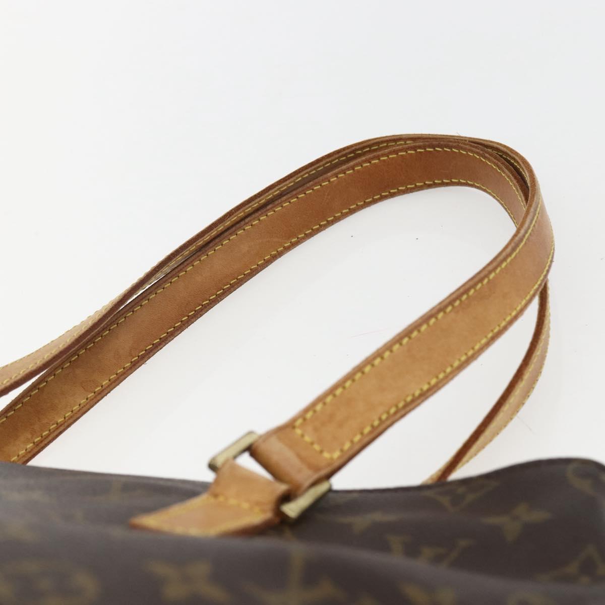 LOUIS VUITTON Monogram Cabas Piano Tote Bag M51148 LV Auth 158246