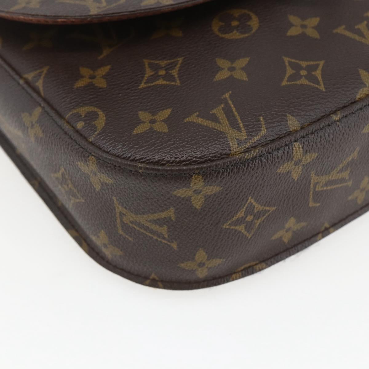 LOUIS VUITTON Monogram Saint Cloud GM Shoulder Bag M51242 LV Auth 158269
