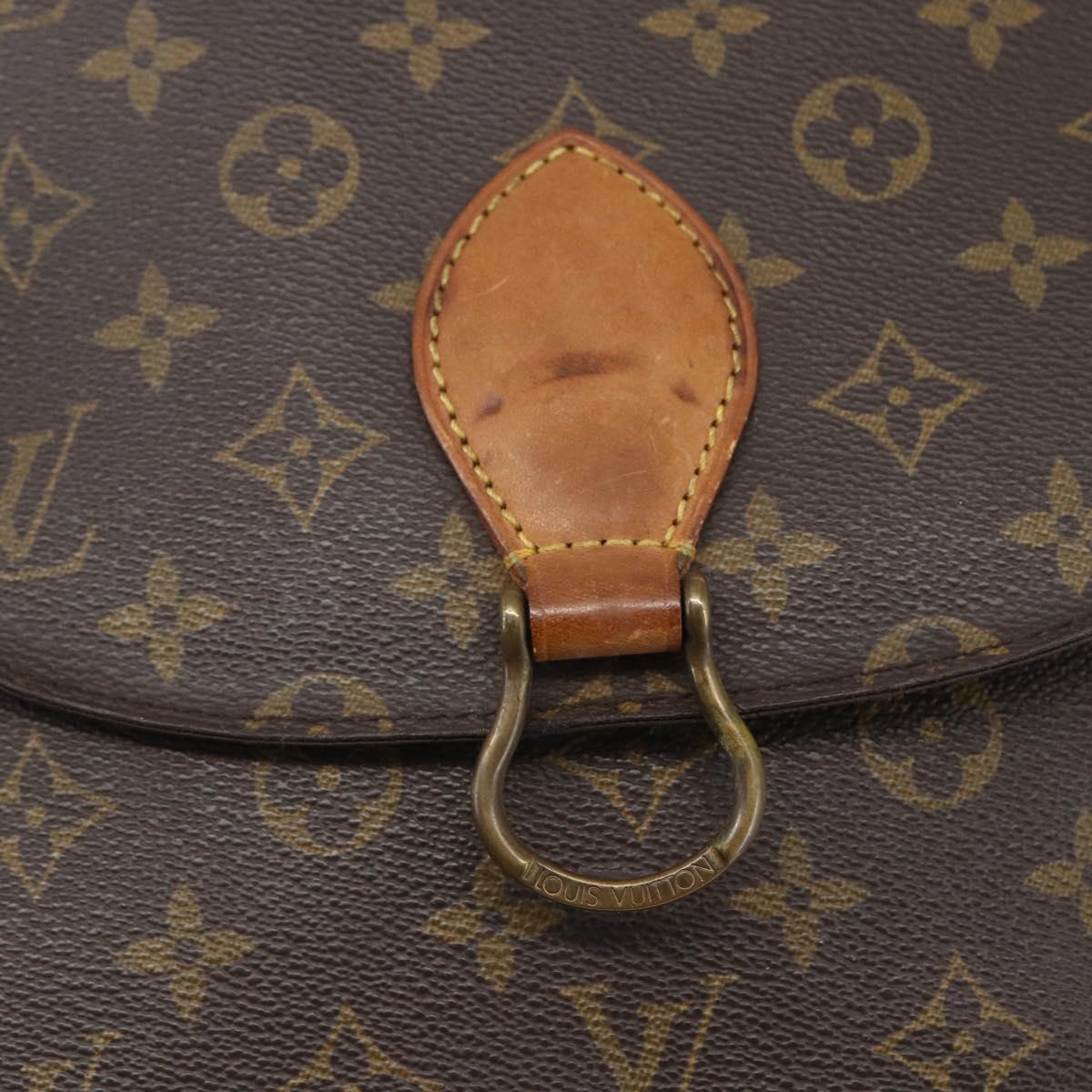 LOUIS VUITTON Monogram Saint Cloud GM Shoulder Bag M51242 LV Auth 158269