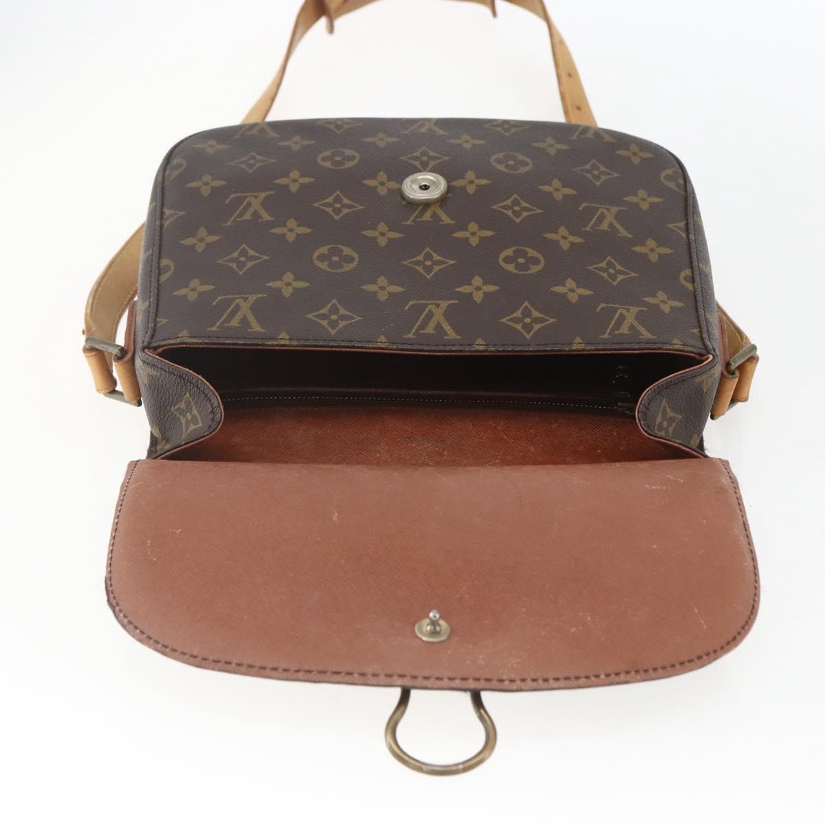LOUIS VUITTON Monogram Saint Cloud GM Shoulder Bag M51242 LV Auth 158269