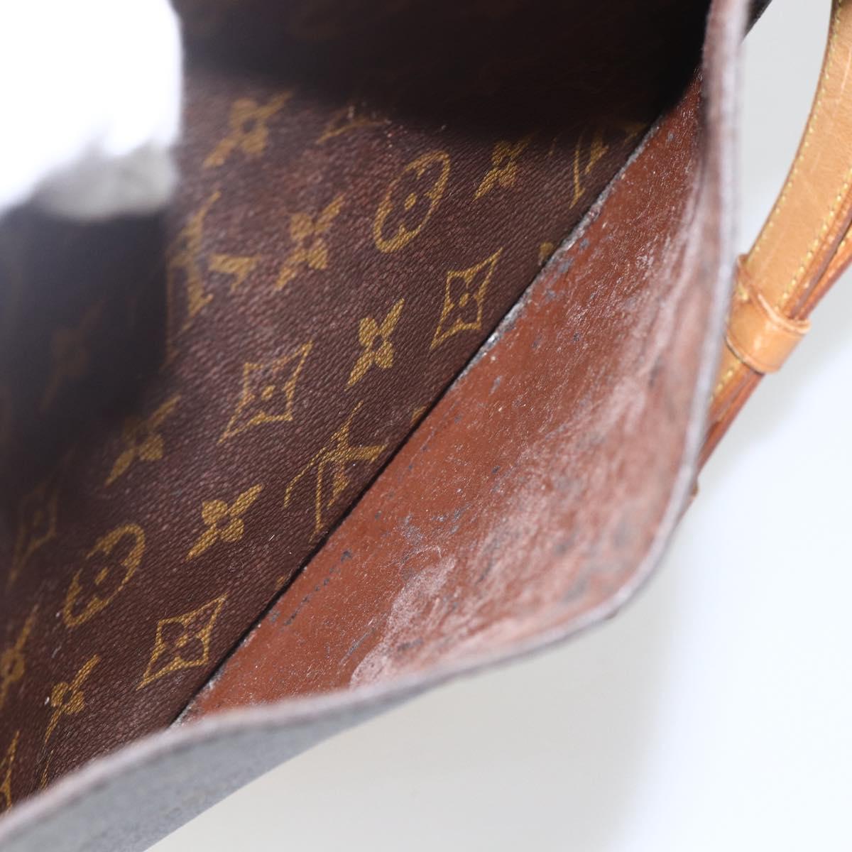LOUIS VUITTON Monogram Saint Cloud GM Shoulder Bag M51242 LV Auth 158269