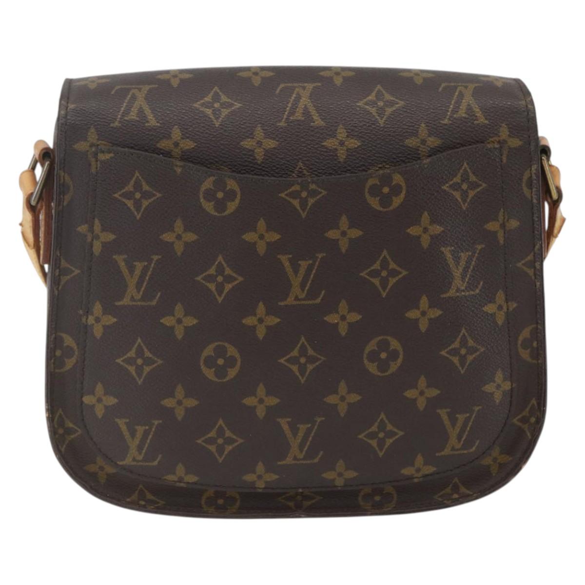LOUIS VUITTON Monogram Saint Cloud GM Shoulder Bag M51242 LV Auth 158269