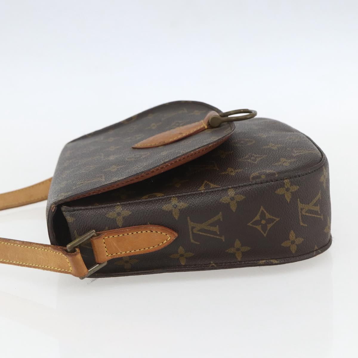 LOUIS VUITTON Monogram Saint Cloud GM Shoulder Bag M51242 LV Auth 158269