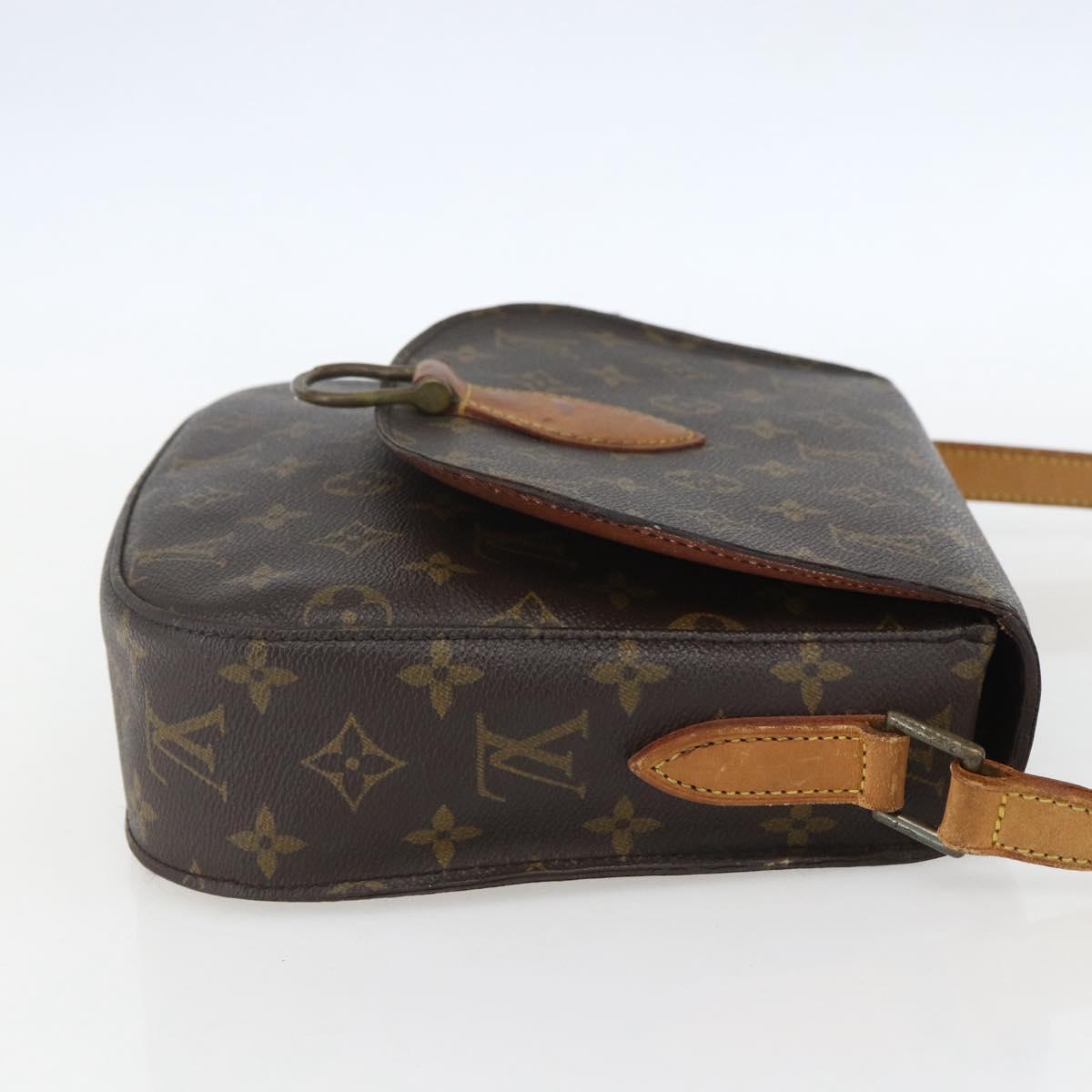 LOUIS VUITTON Monogram Saint Cloud GM Shoulder Bag M51242 LV Auth 158269