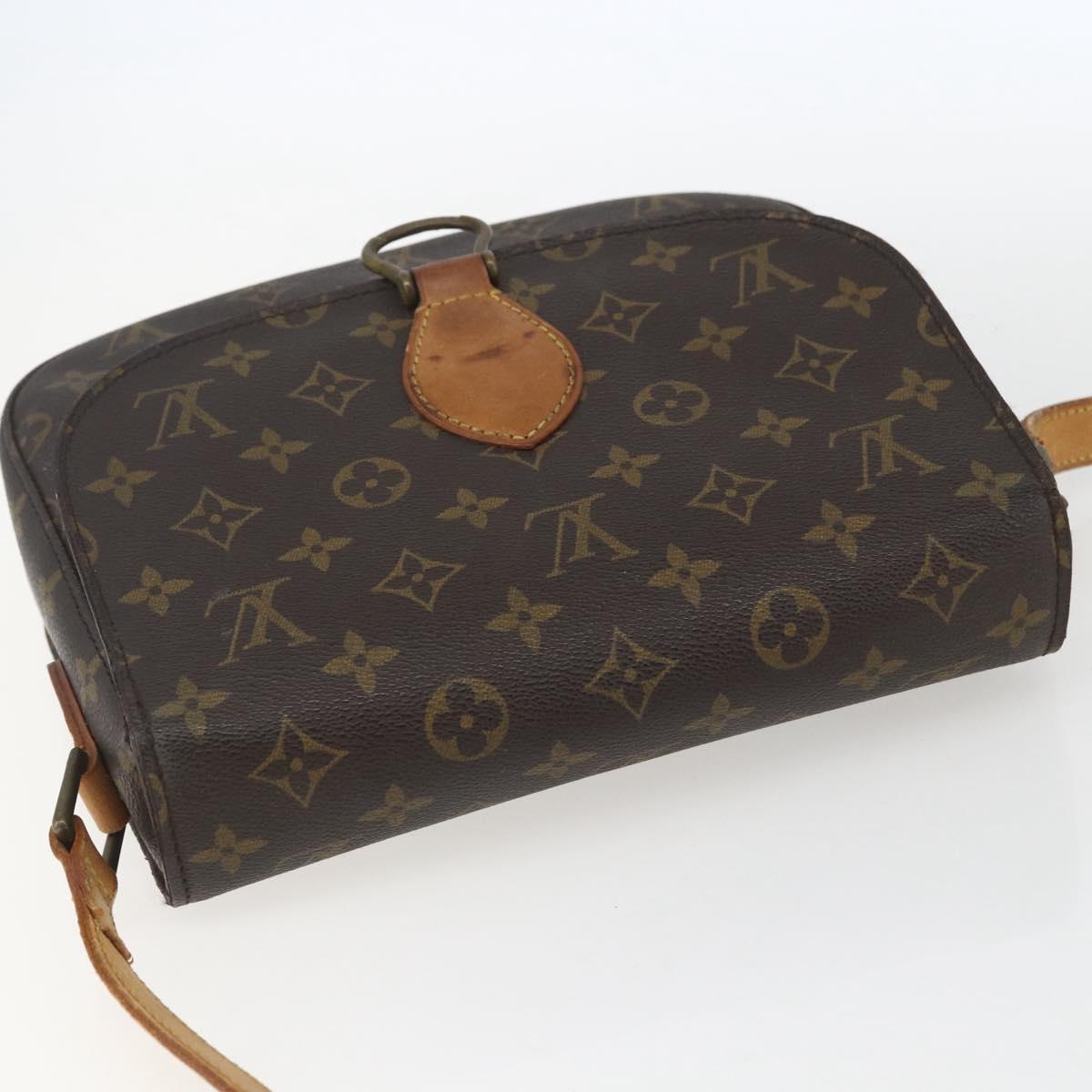 LOUIS VUITTON Monogram Saint Cloud GM Shoulder Bag M51242 LV Auth 158269