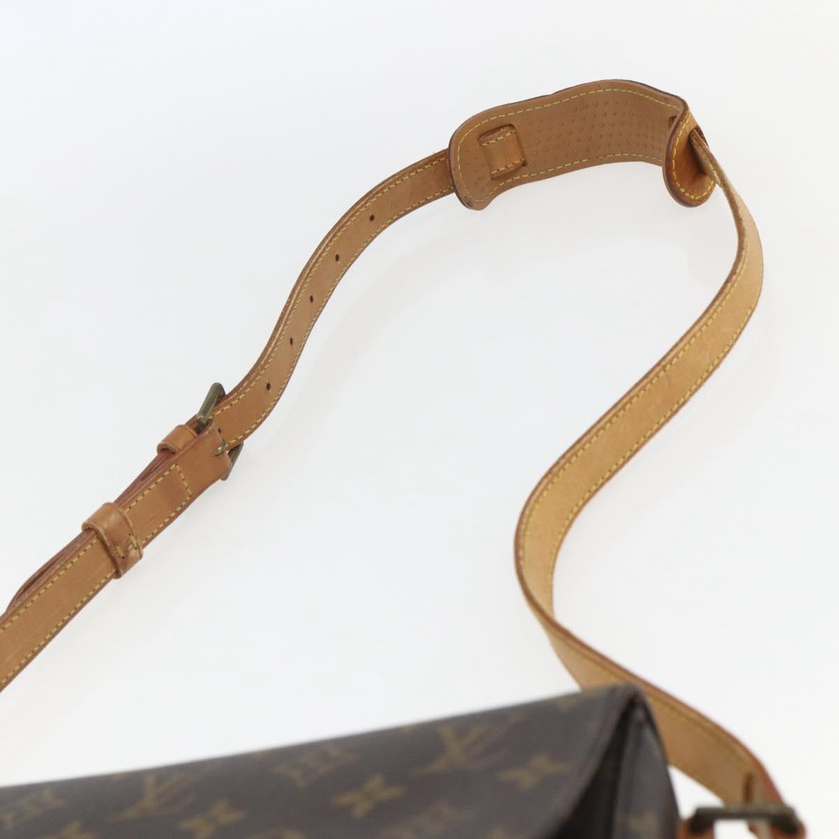 LOUIS VUITTON Monogram Saint Cloud GM Shoulder Bag M51242 LV Auth 158269