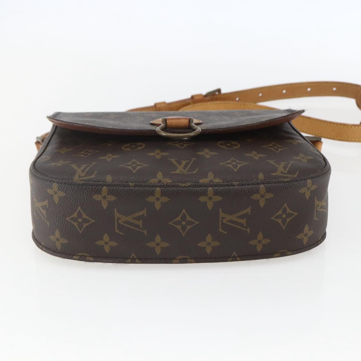 LOUIS VUITTON Monogram Saint Cloud GM Shoulder Bag M51242 LV Auth 158269