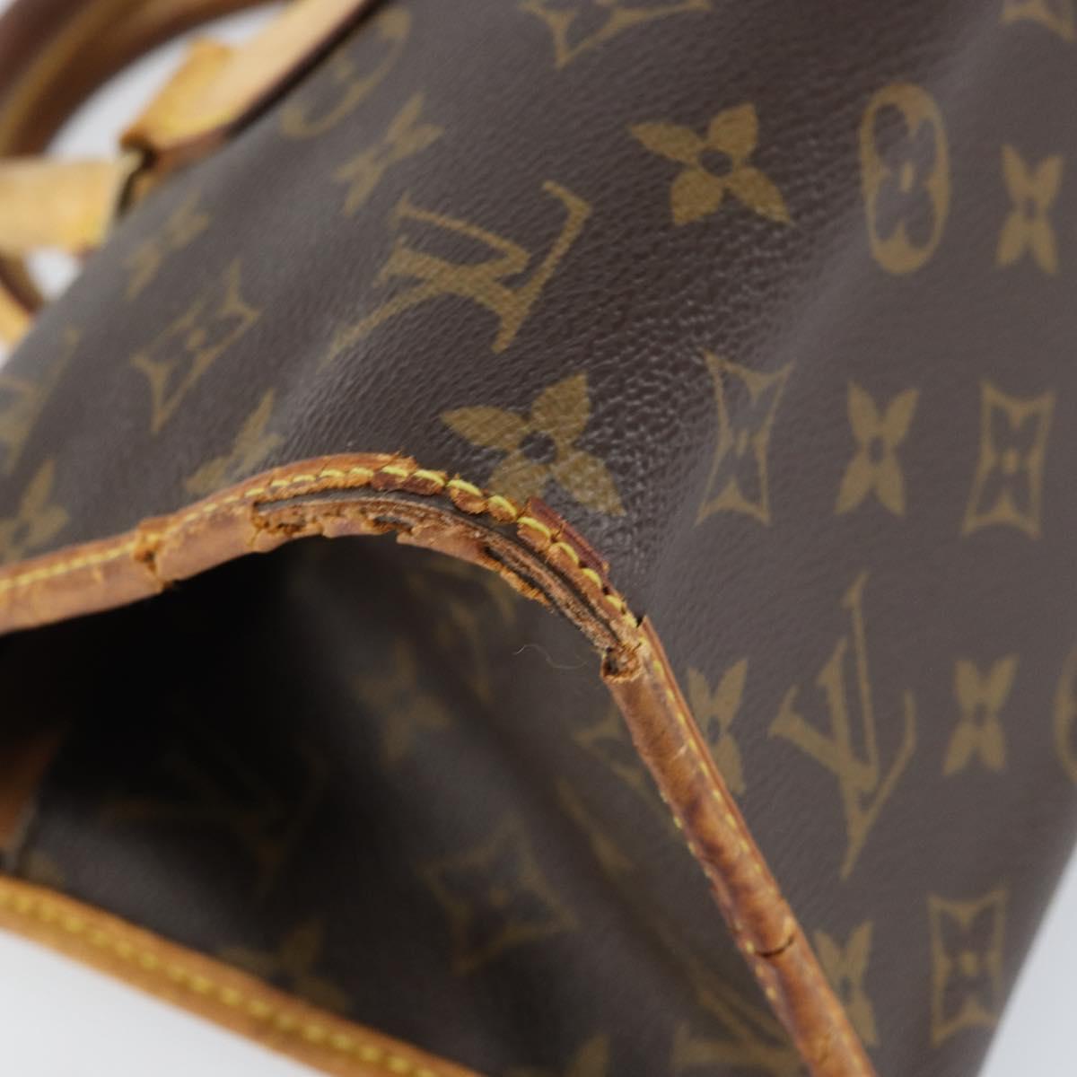 LOUIS VUITTON Monogram Popincourt Hand Bag M40009 LV Auth 158270