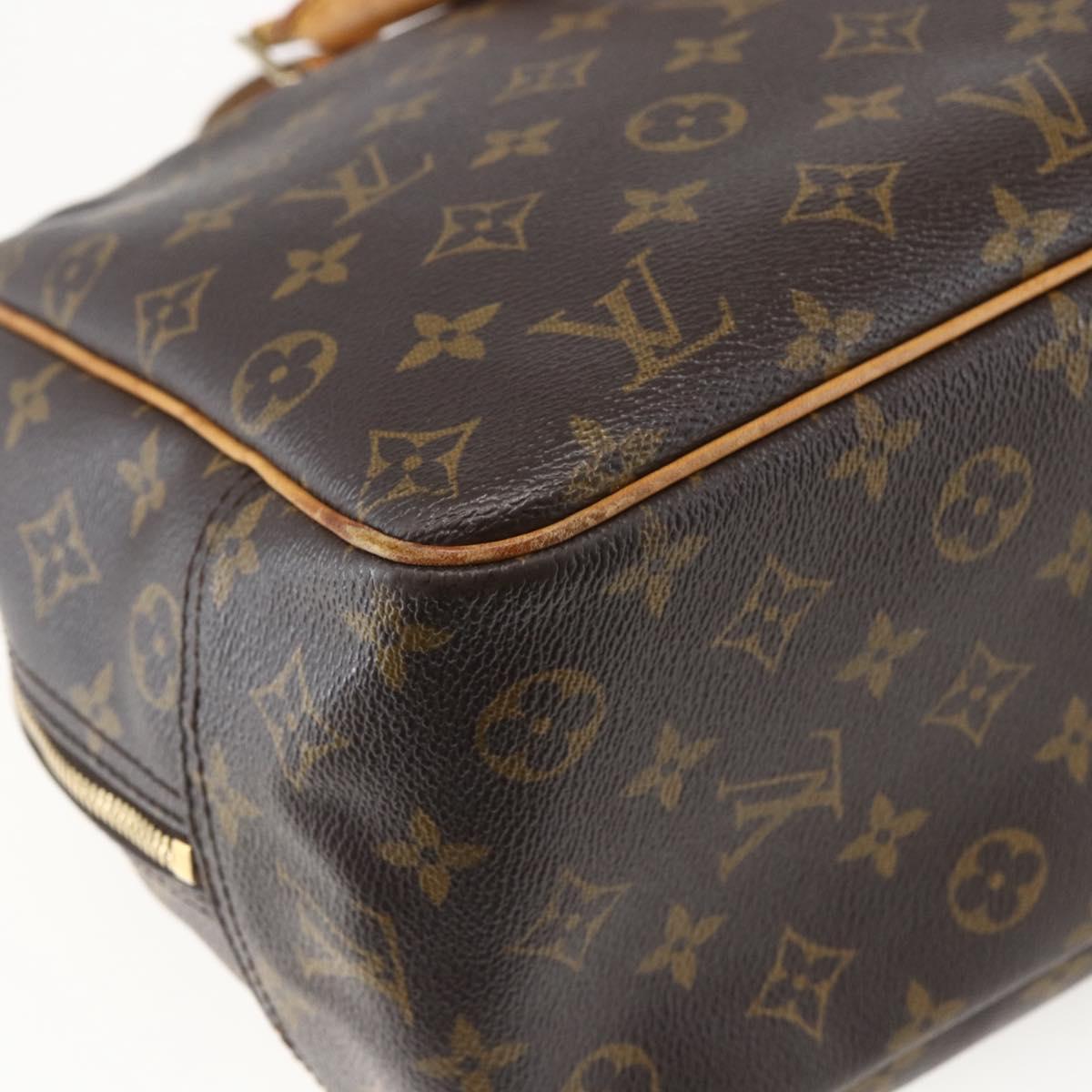 LOUIS VUITTON Monogram Deauville Hand Bag M47270 LV Auth 158275