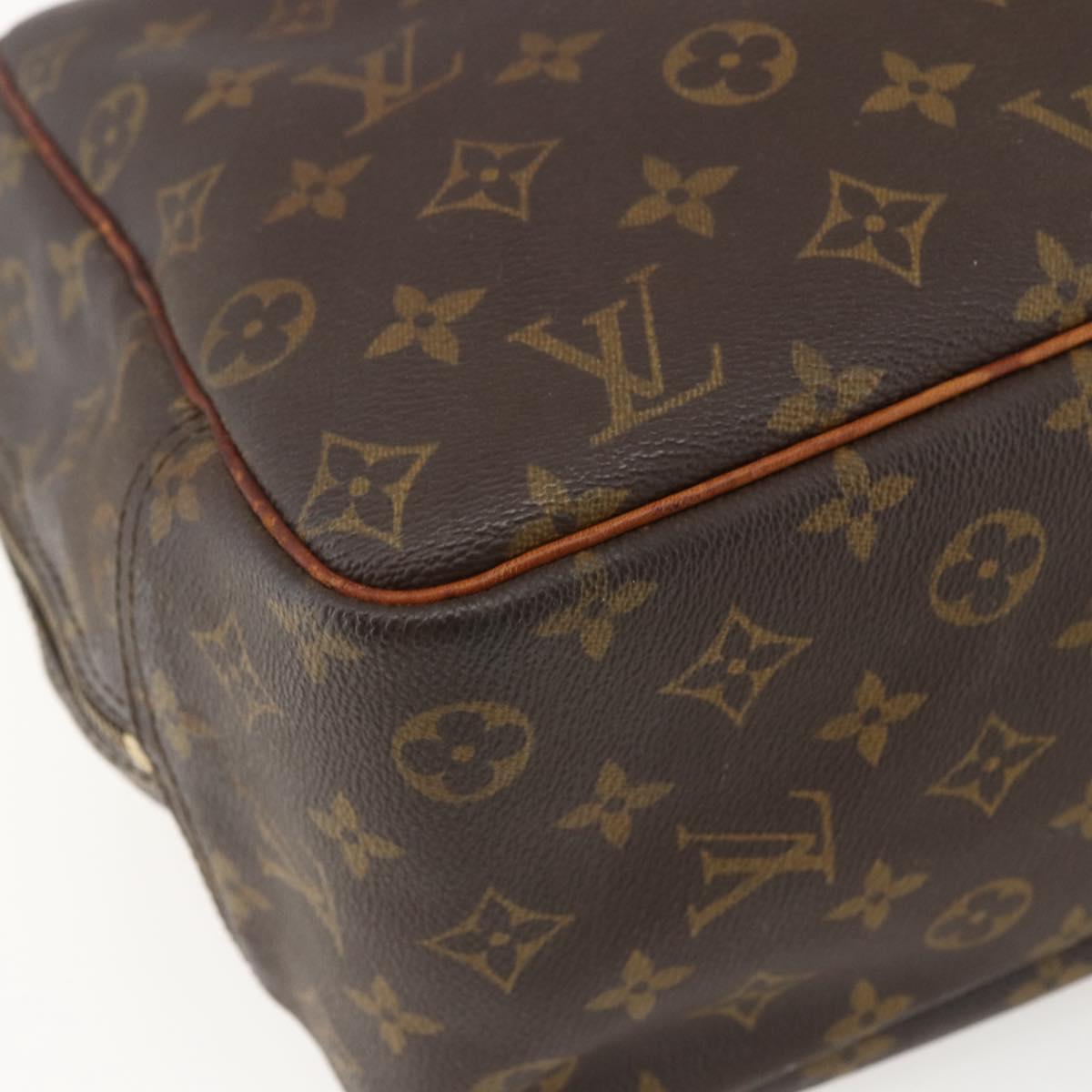 LOUIS VUITTON Monogram Deauville Hand Bag M47270 LV Auth 158279