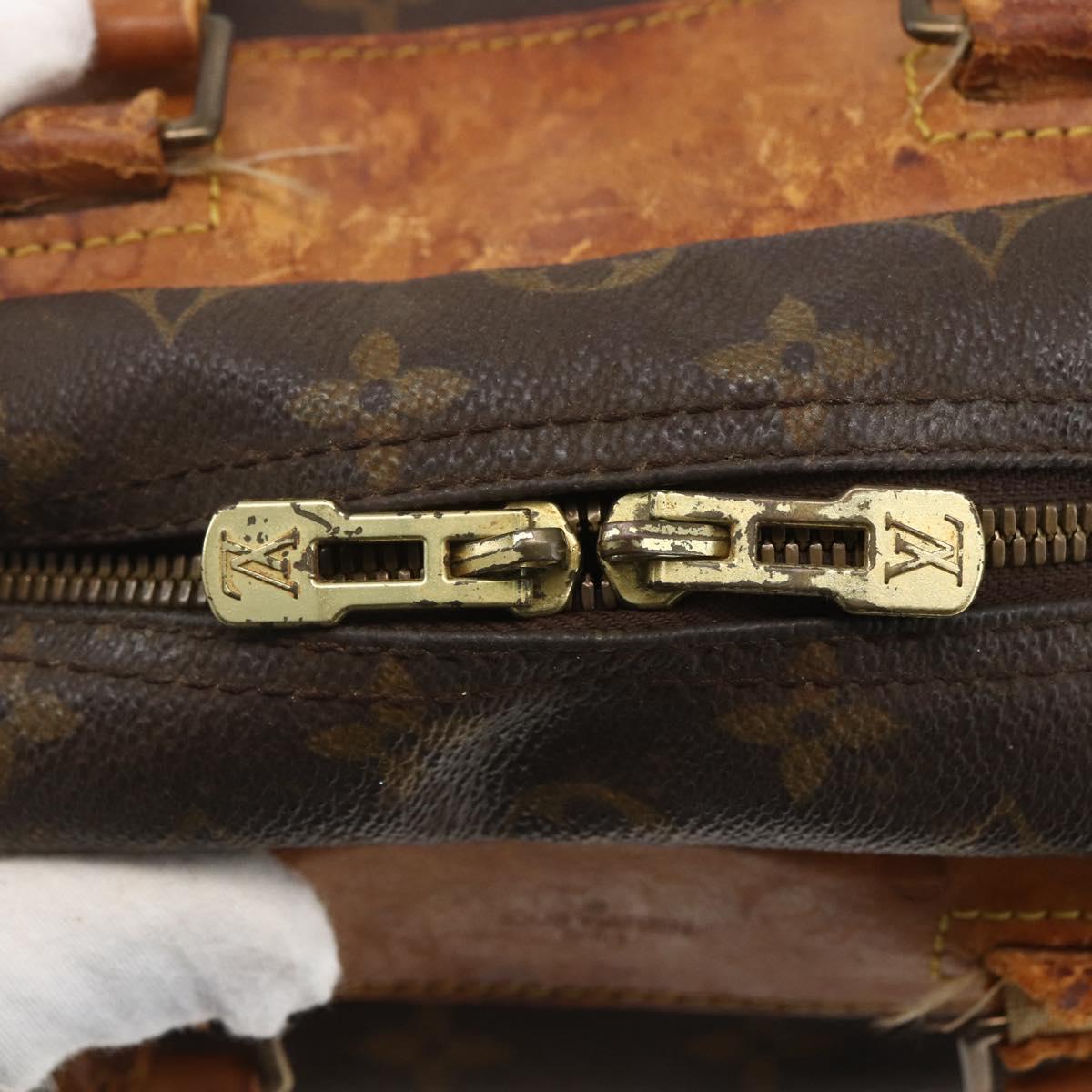 LOUIS VUITTON Monogram Deauville Hand Bag M47270 LV Auth 158279
