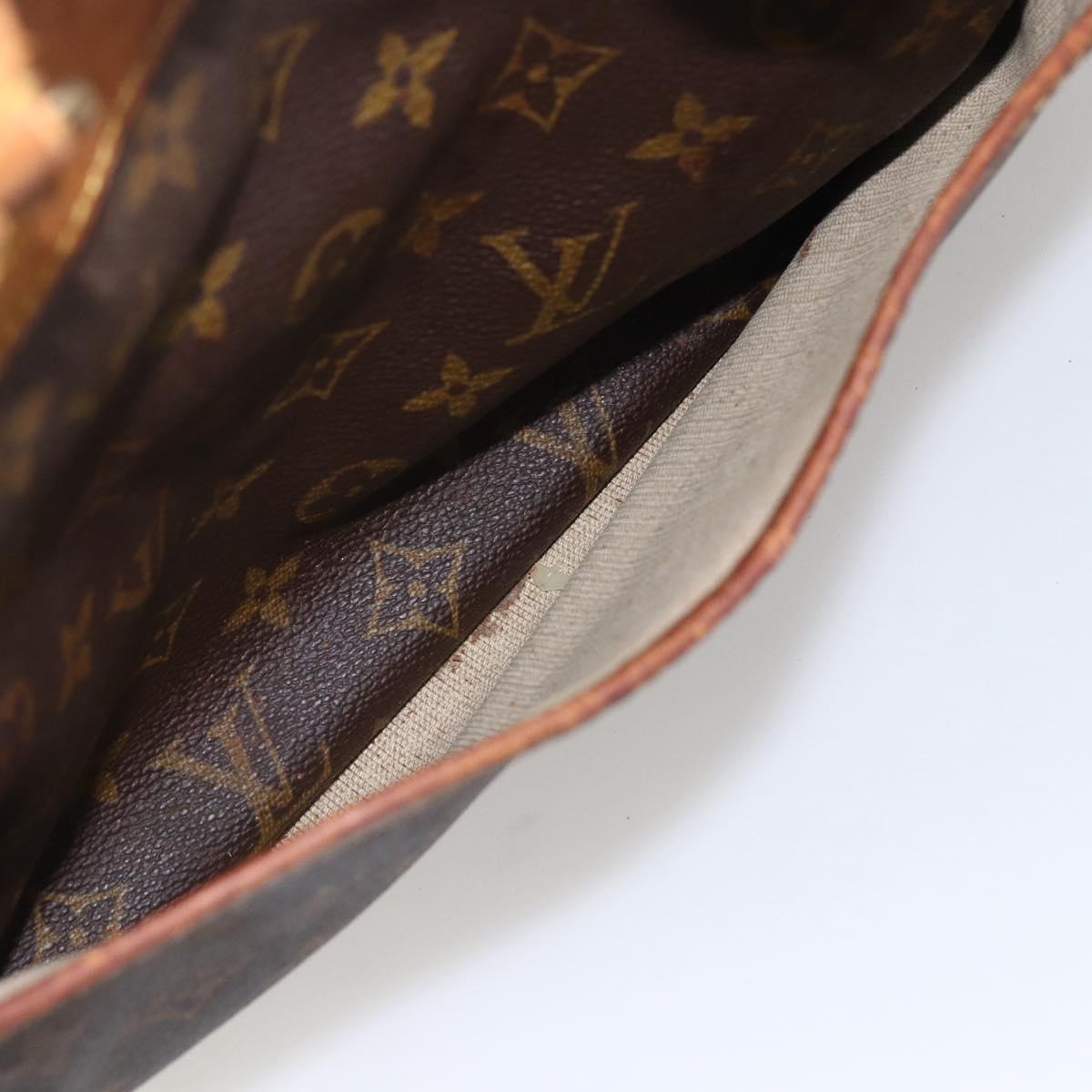 LOUIS VUITTON Monogram Deauville Hand Bag M47270 LV Auth 158279
