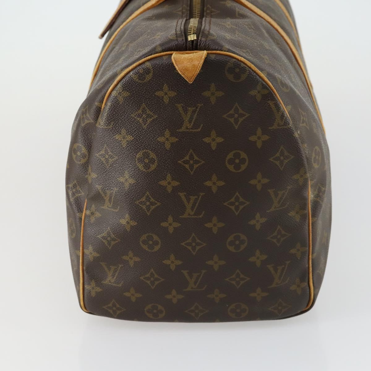 LOUIS VUITTON Monogram Keepall 50 Boston Bag M41426 LV Auth 158283