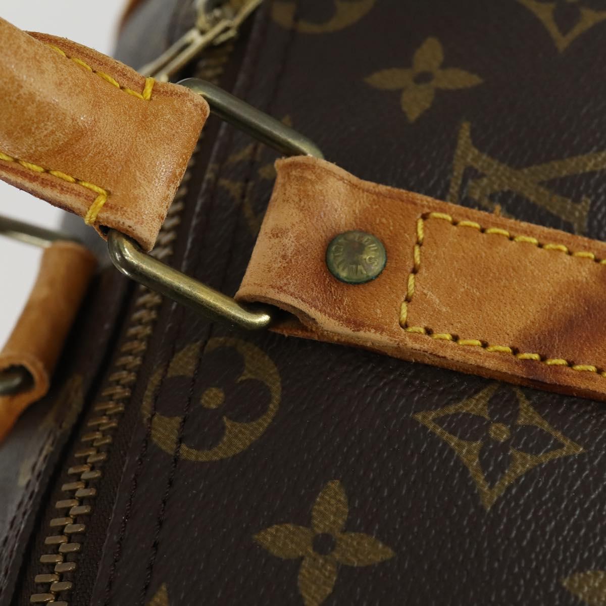 LOUIS VUITTON Monogram Keepall 45 Boston Bag M41428 LV Auth 158284