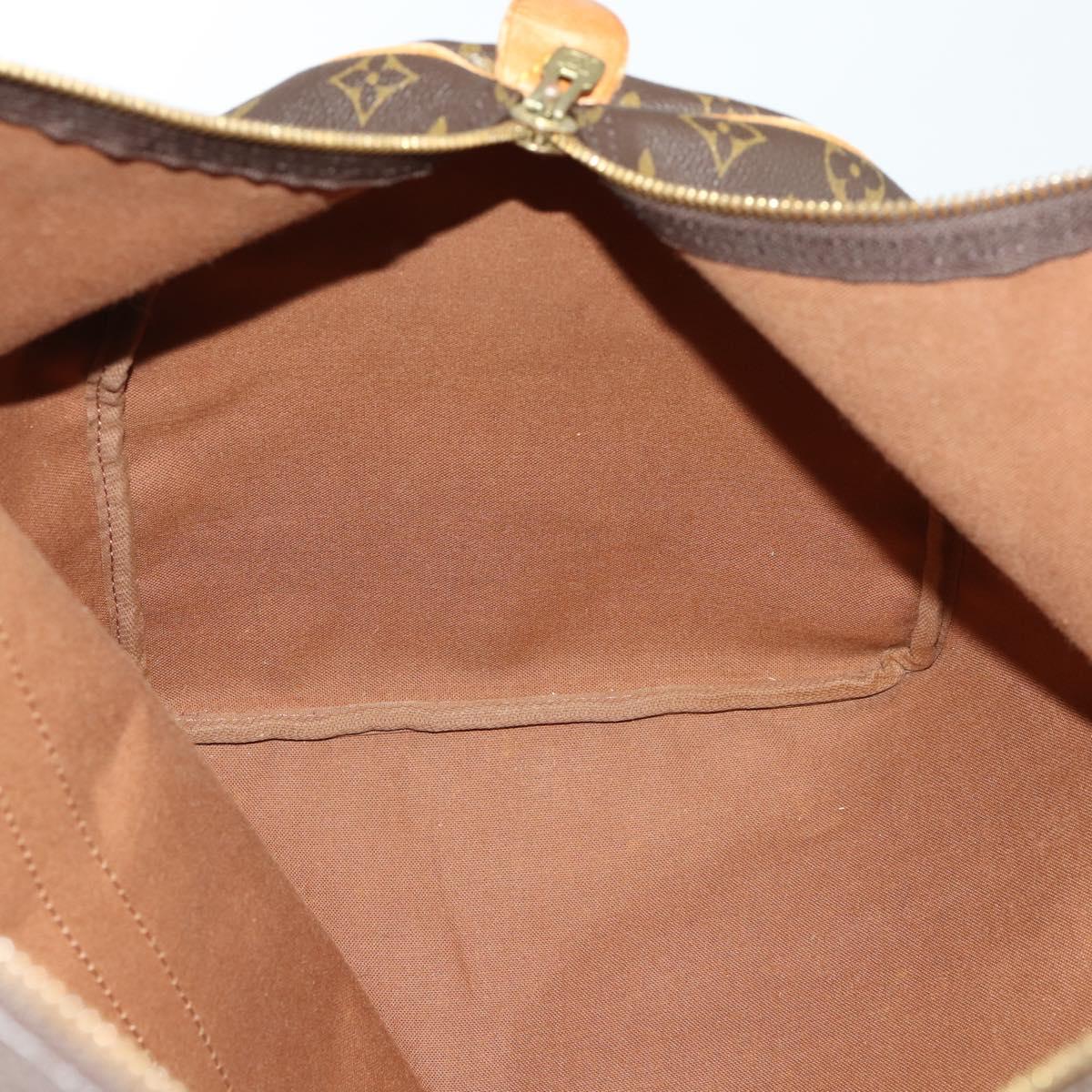 LOUIS VUITTON Monogram Keepall 55 Boston Bag M41424 LV Auth 158289