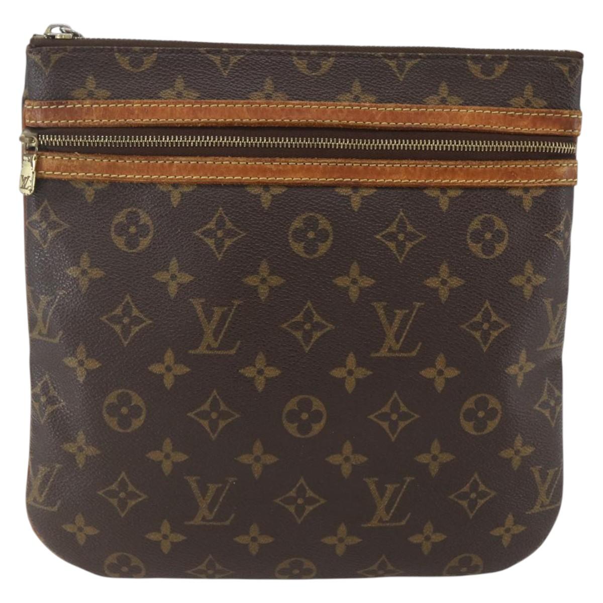 LOUIS VUITTON Monogram Pochette Bosphore Shoulder Bag M40044 LV Auth 158316A
