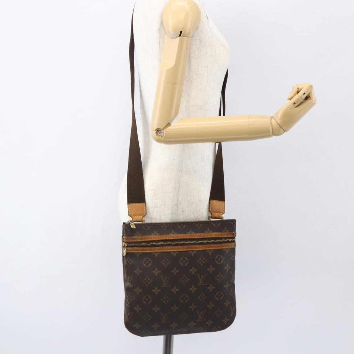 LOUIS VUITTON Monogram Pochette Bosphore Shoulder Bag M40044 LV Auth 158316A