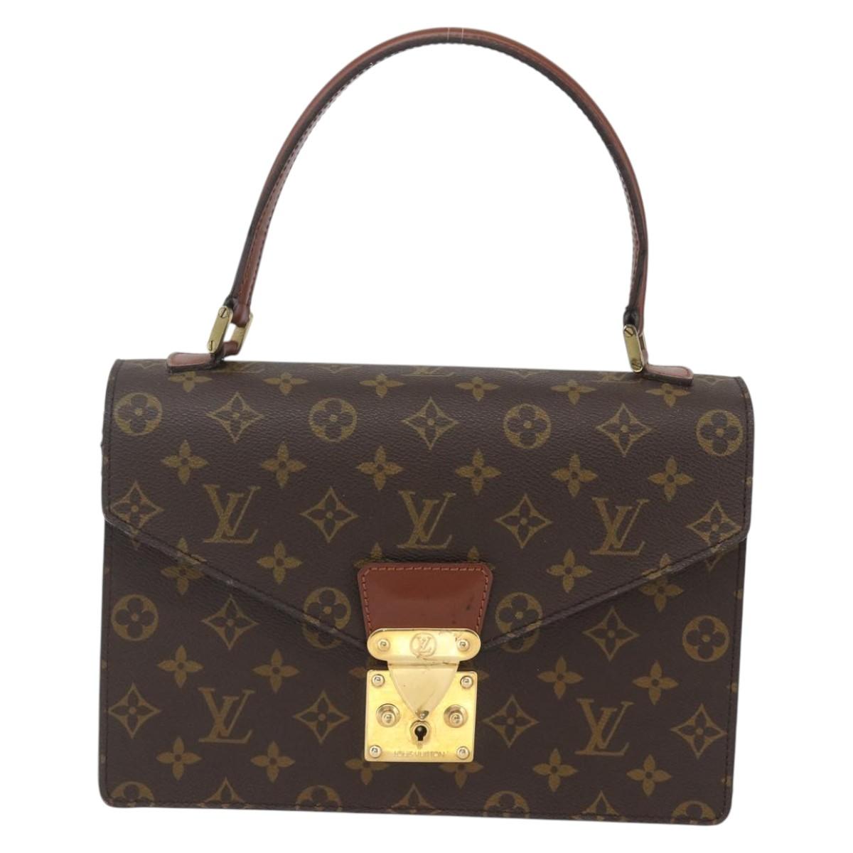 LOUIS VUITTON Monogram Concorde Hand Bag M51190 LV Auth 158321