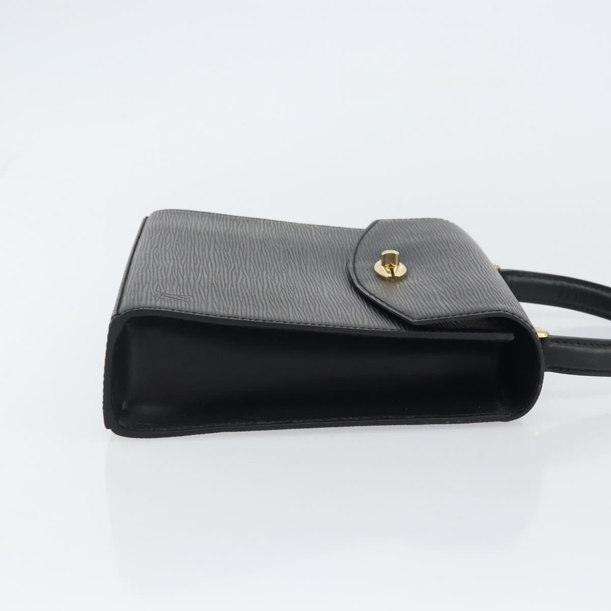 LOUIS VUITTON Epi Malesherbes Hand Bag Black M52372 LV Auth 158324