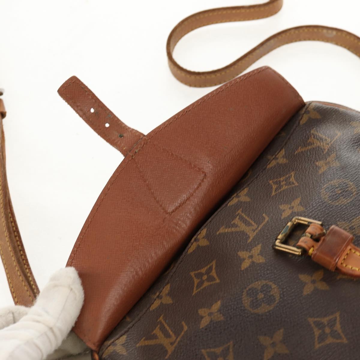LOUIS VUITTON Monogram Jeune Fille PM Shoulder Bag M51227 LV Auth 158326