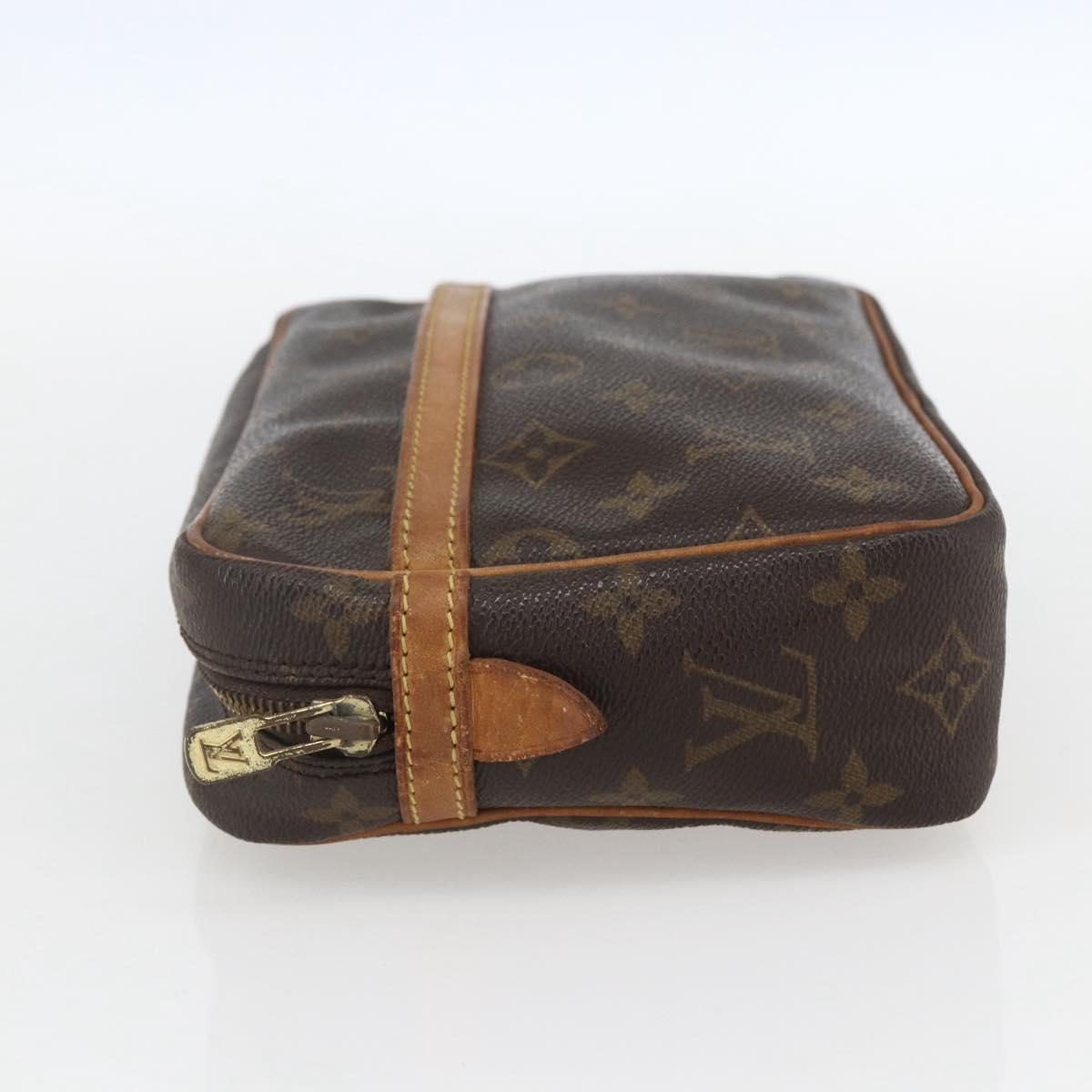 LOUIS VUITTON Monogram Compiegne 23 Clutch Bag M51847 LV Auth 158330