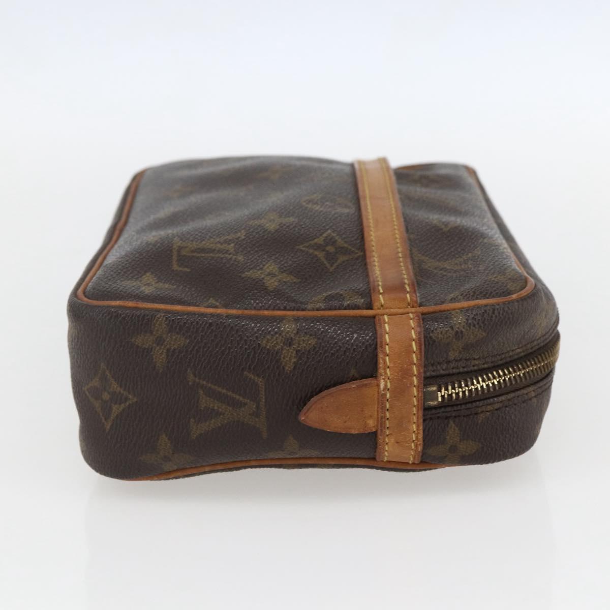 LOUIS VUITTON Monogram Compiegne 23 Clutch Bag M51847 LV Auth 158330