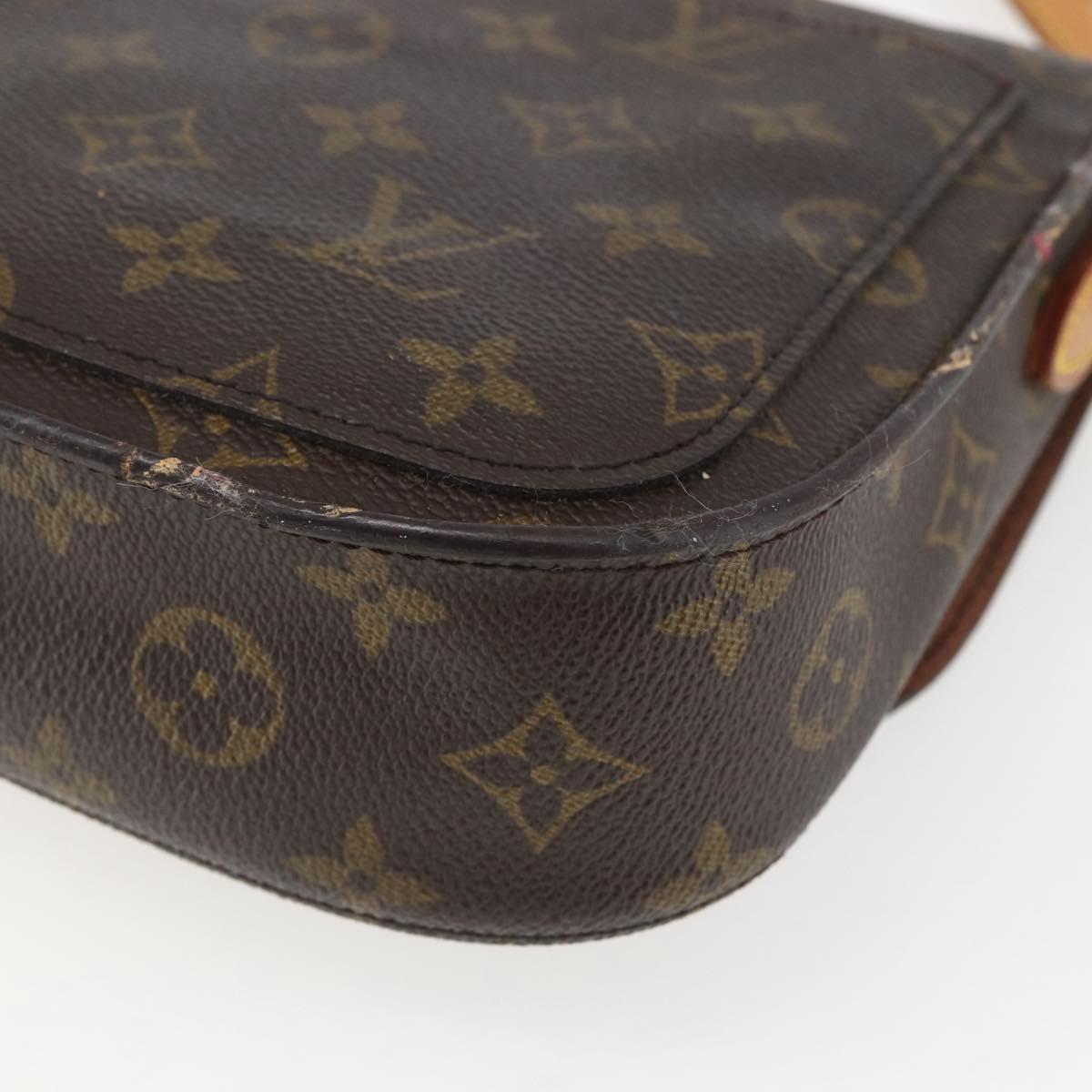LOUIS VUITTON Monogram Saint Cloud MM Shoulder Bag M51243 LV Auth 158332