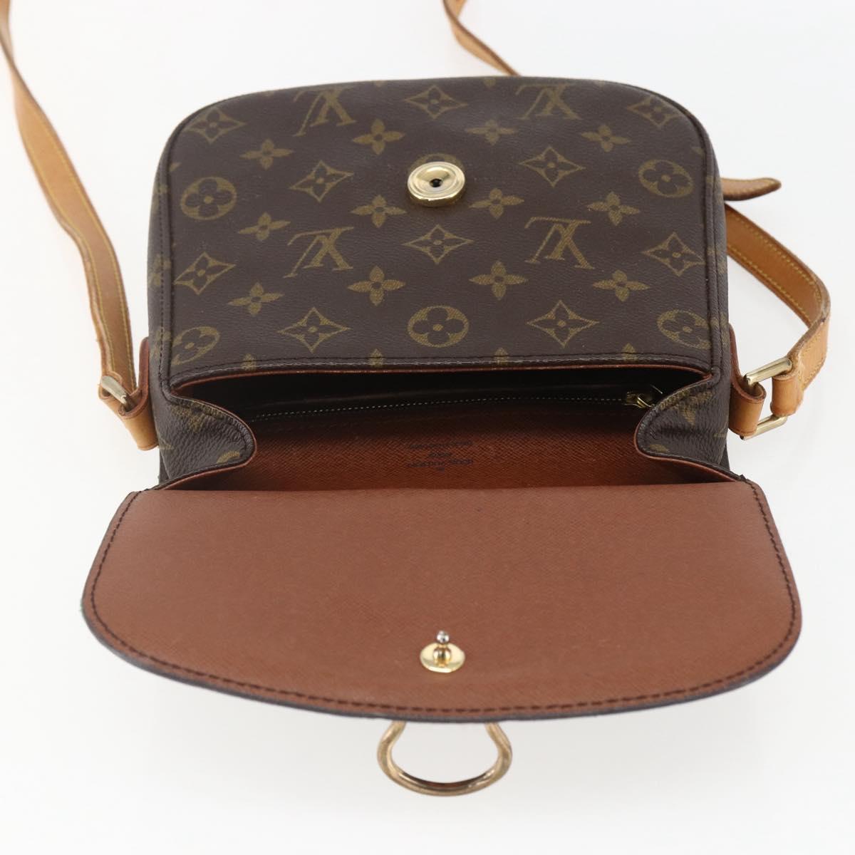 LOUIS VUITTON Monogram Saint Cloud MM Shoulder Bag M51243 LV Auth 158332
