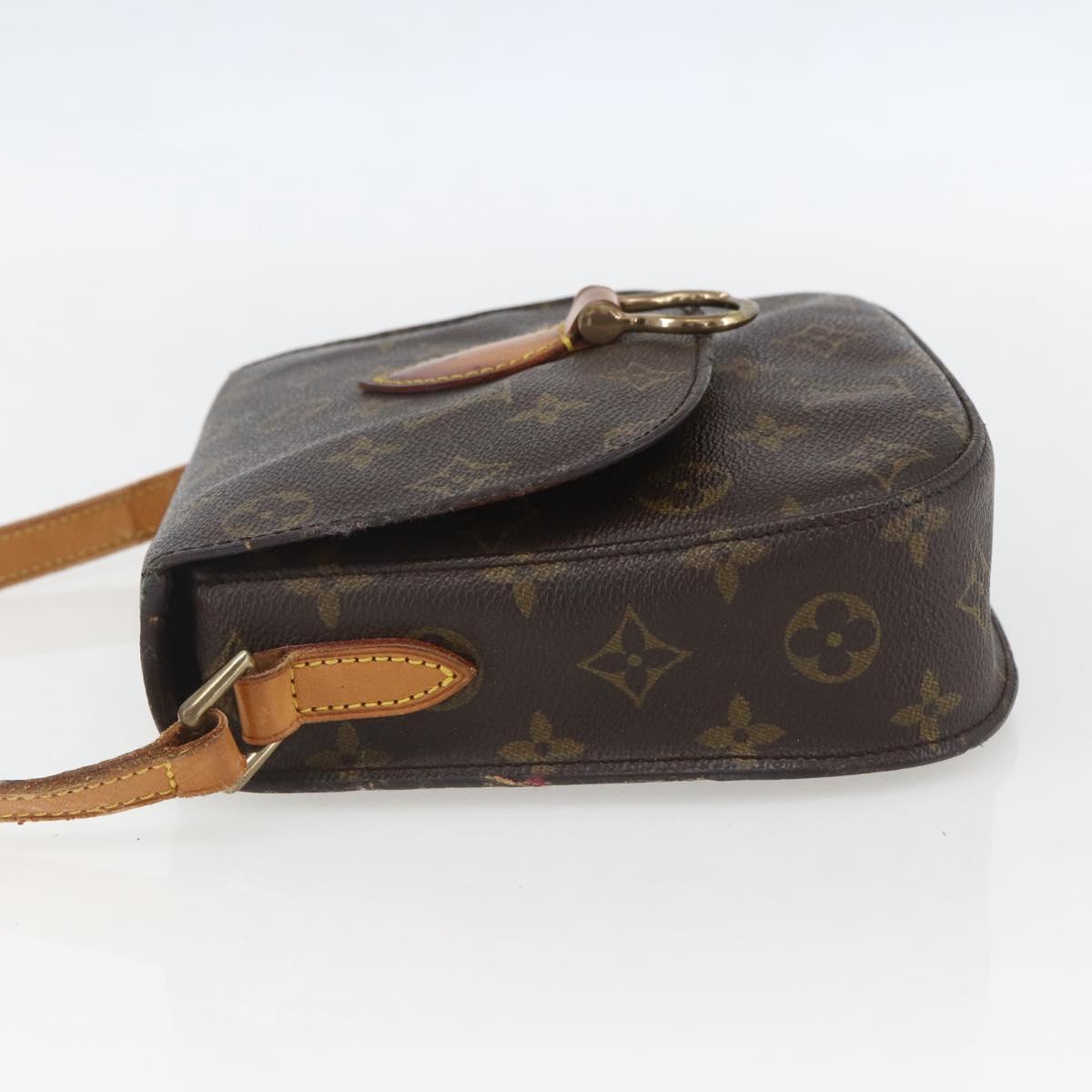 LOUIS VUITTON Monogram Saint Cloud MM Shoulder Bag M51243 LV Auth 158332