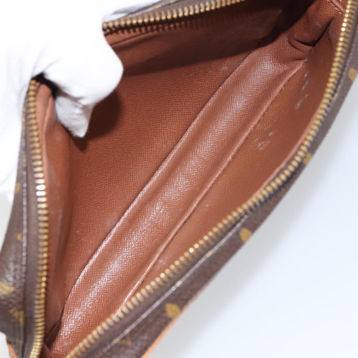 LOUIS VUITTON Monogram Marly Dragonne PM Clutch Bag M51827 LV Auth 158336