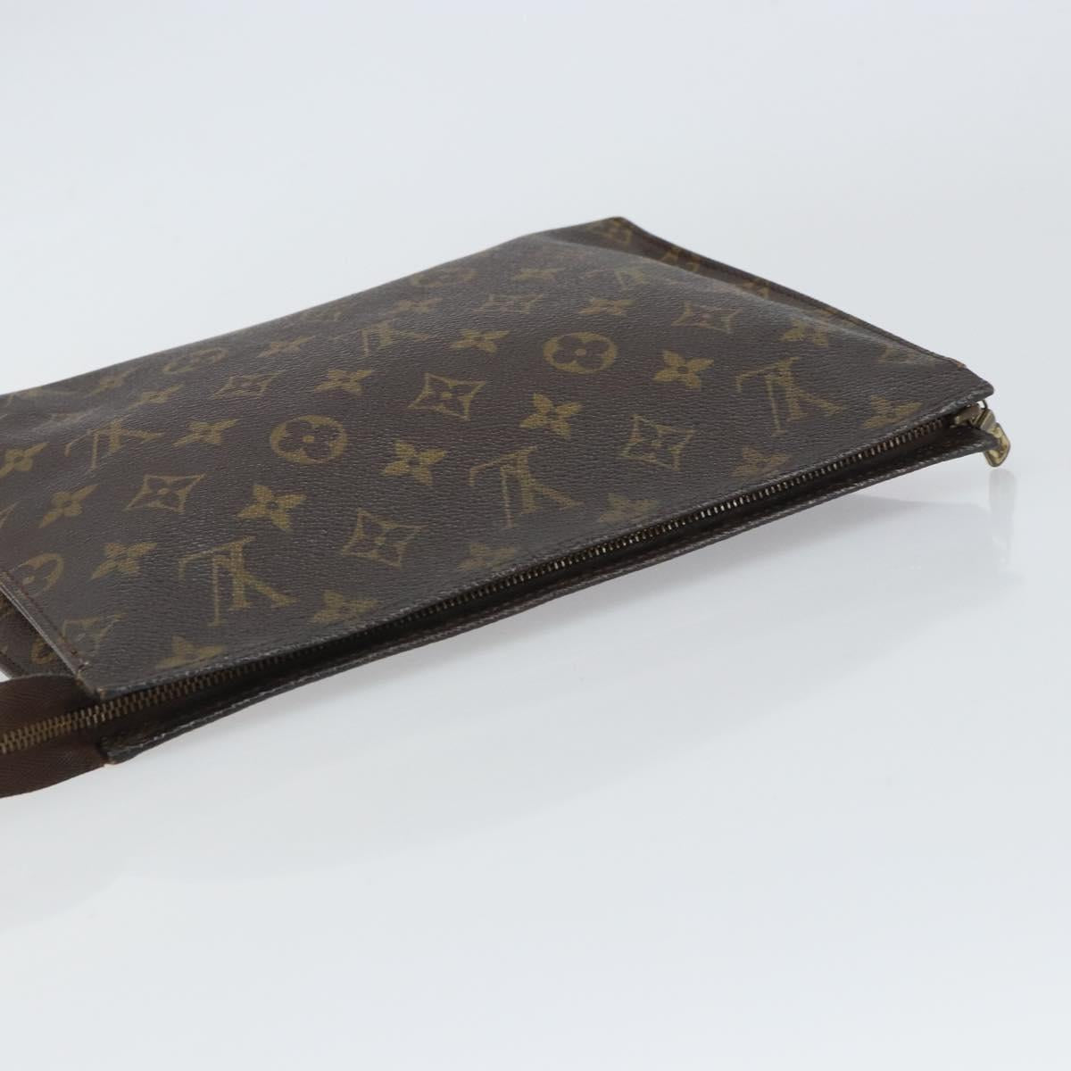 LOUIS VUITTON Monogram Poche Toilette 26 Pouch M47542 LV Auth 158337